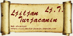 Ljiljan Turjačanin vizit kartica